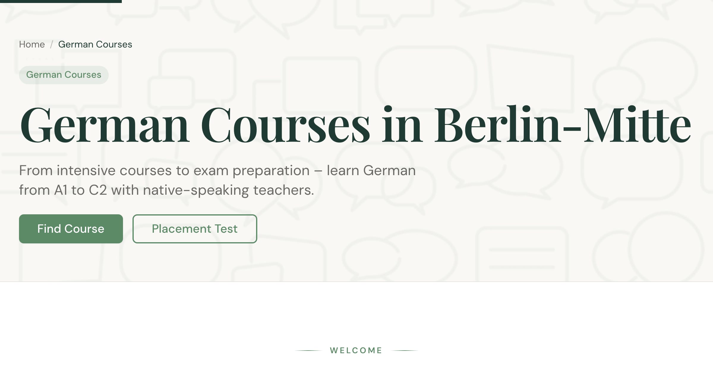 German Course Berlin – A1 to C2