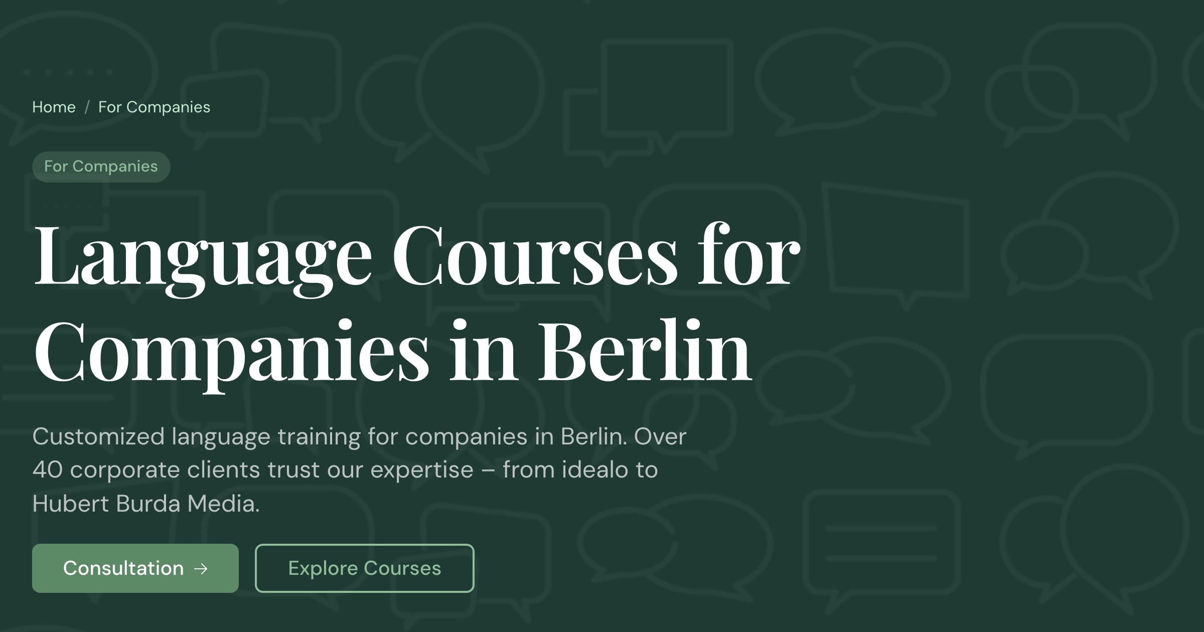 Corporate Language Training Berlin